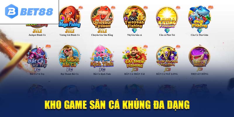 Danh sách game đa dạng