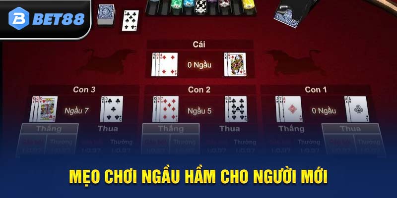 Các thủ thuật giúp bạn chiến thắng trong Ngầu Hầm